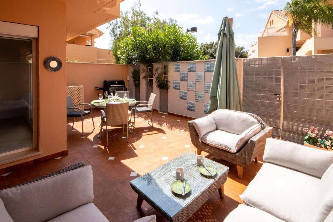 Ground Floor Apartment, Los Jardines De Santa Maria Elviria Marbella Exterior foto